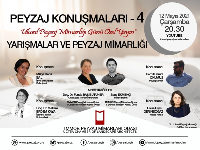 PEYZAJ KONUŞMALARI 4 | YARIŞMALAR VE PEYZAJ MİMARLIĞI