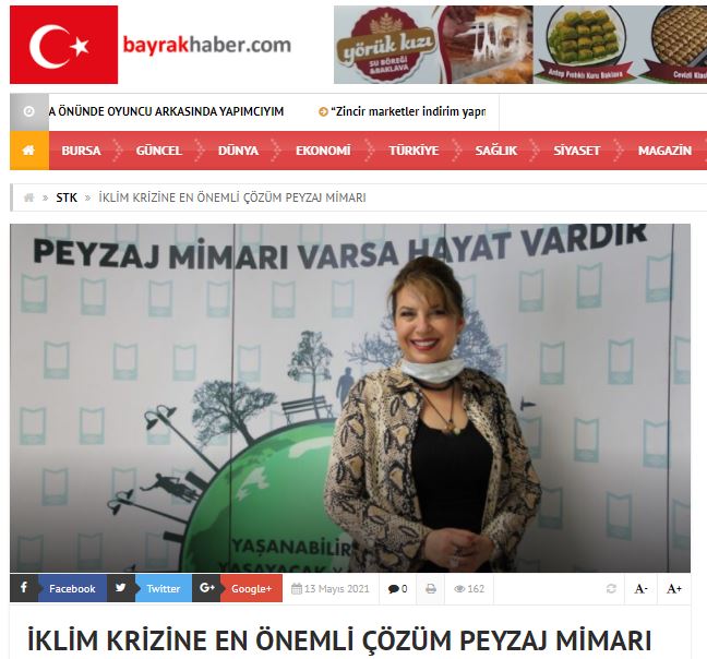 BASIN HABERİ / 13 MAYIS ULUSAL PEYZAJ MİMARLIĞI GÜNÜ 