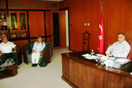 GAZİANTEP BÜYÜKŞEHİR BELEDİYE BAŞKANI MAKAMINDA ZİYARET EDİLDİ...