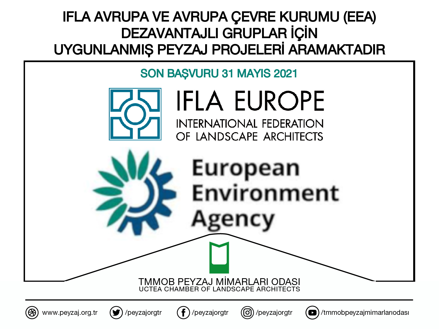 ÇAĞRI | DEZAVANTAJLI GRUPLAR İÇİN UYGULANMIŞ PEYZAJ PROJELERİ