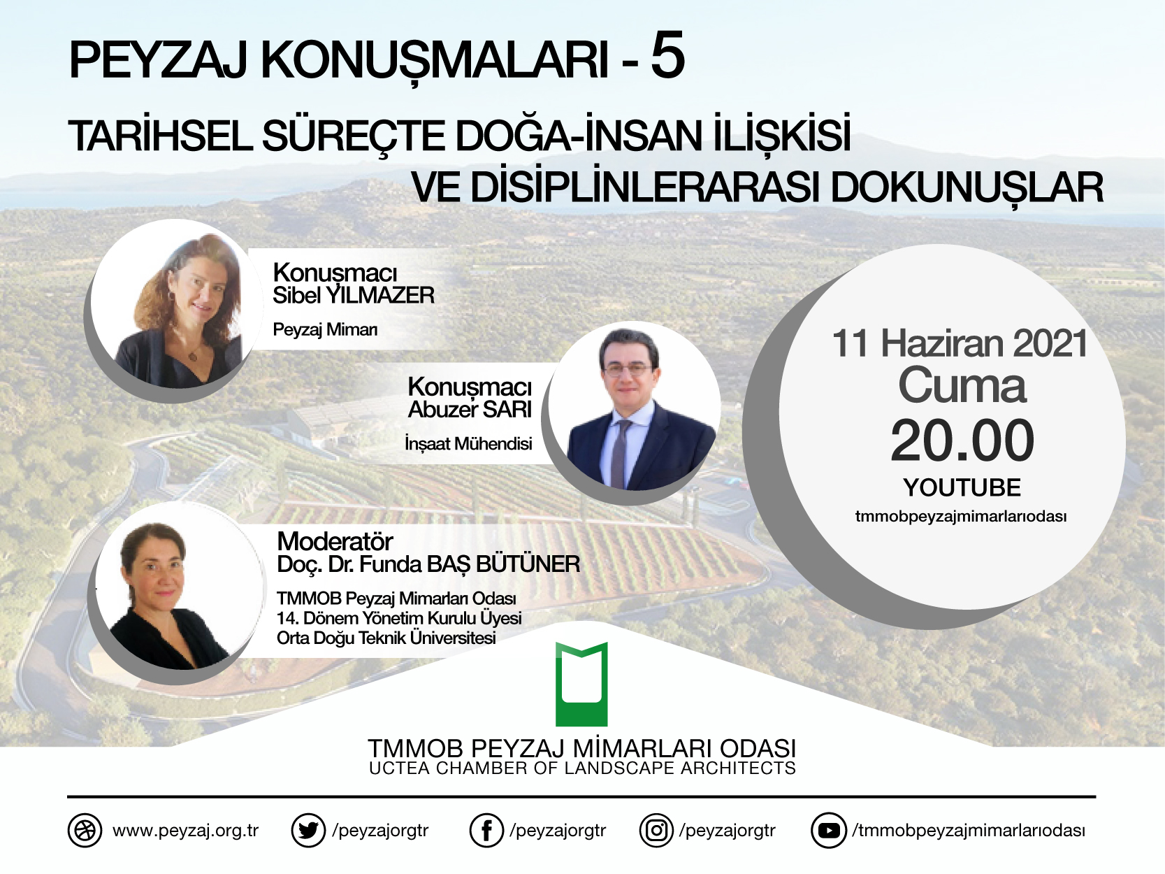 PEYZAJ KONUŞMALARI 5 | TARİHSEL SÜREÇTE DOĞA-İNSAN İLİŞKİSİ VE DİSİPLİNLERARASI DOKUNUŞLAR
