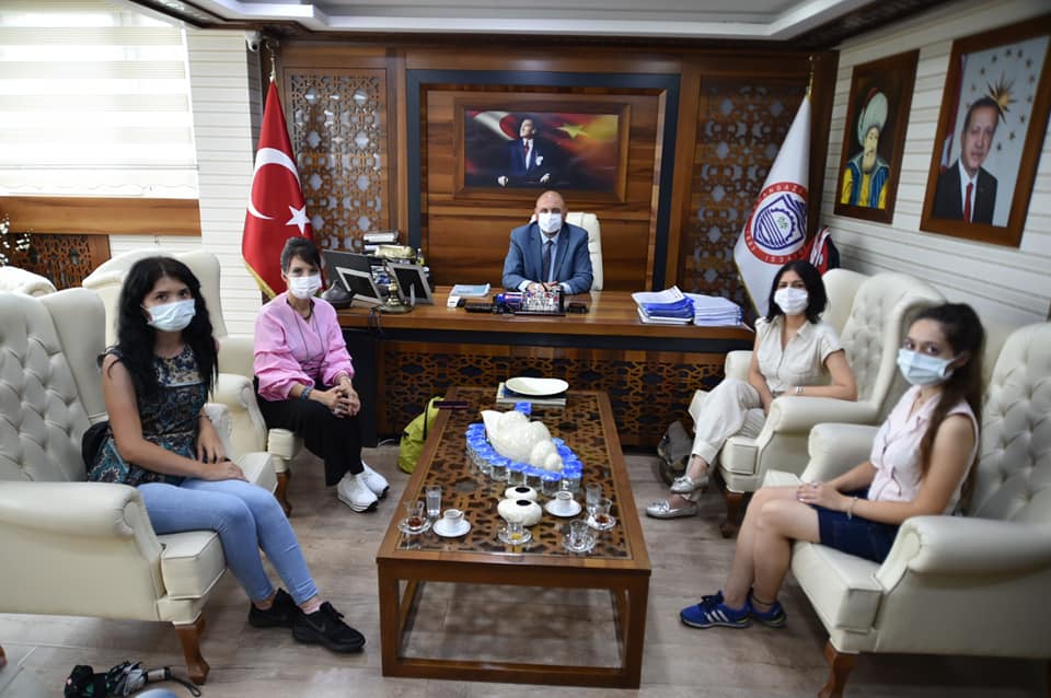 ZİYARET | ORHANGAZİ BELEDİYE BAŞKANI BEKİR AYDIN MAKAMINDA ZİYARET EDİLDİ.