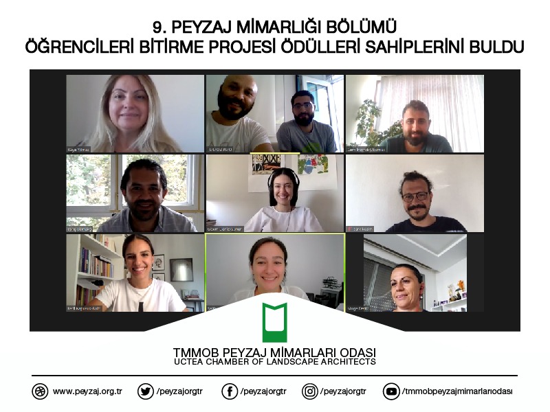 9. PEYZAJ MİMARLIĞI ÖĞRENCİLERİ BİTİRME PROJESİ ÖDÜLLERİ SAHİPLERİNİ BULDU.