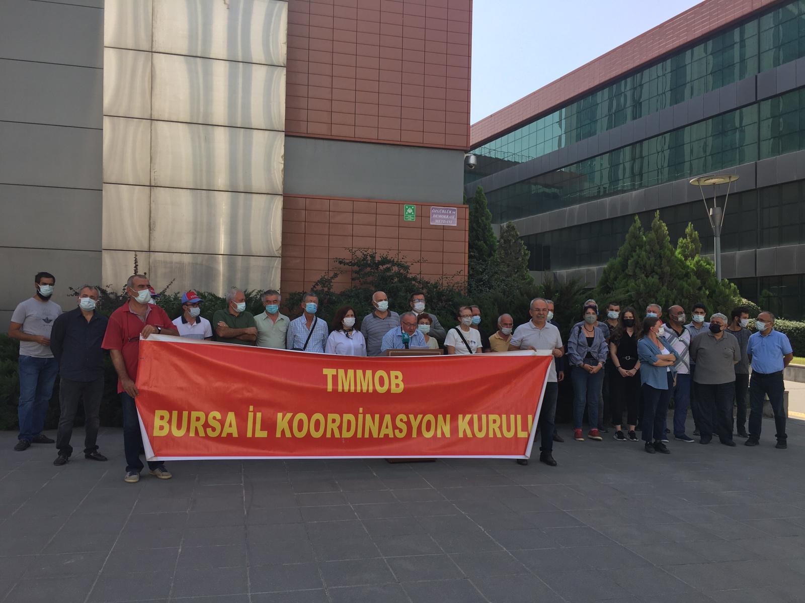 BASIN AÇIKLAMASI | TMMOB MÜHENDİS, MİMAR VE ŞEHİR PLANCILARI DAYANIŞMA GÜNÜ