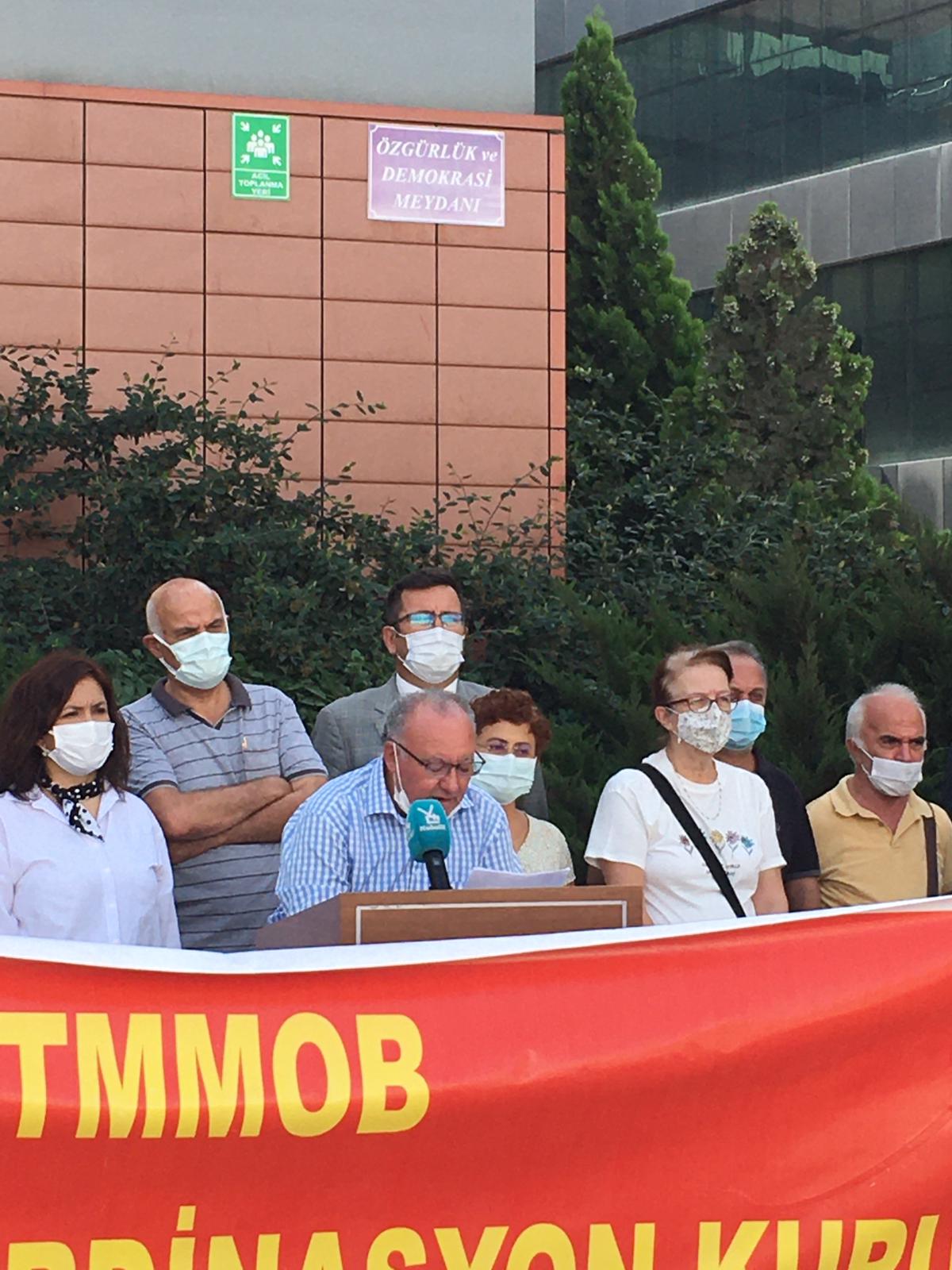 BASIN AÇIKLAMASI | TMMOB MÜHENDİS, MİMAR VE ŞEHİR PLANCILARI DAYANIŞMA GÜNÜ