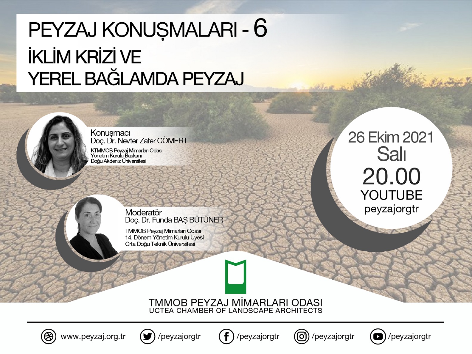 PEYZAJ KONUŞMALARI 6 | İKLİM KRİZİ VE YEREL BAĞLAMDA PEYZAJ