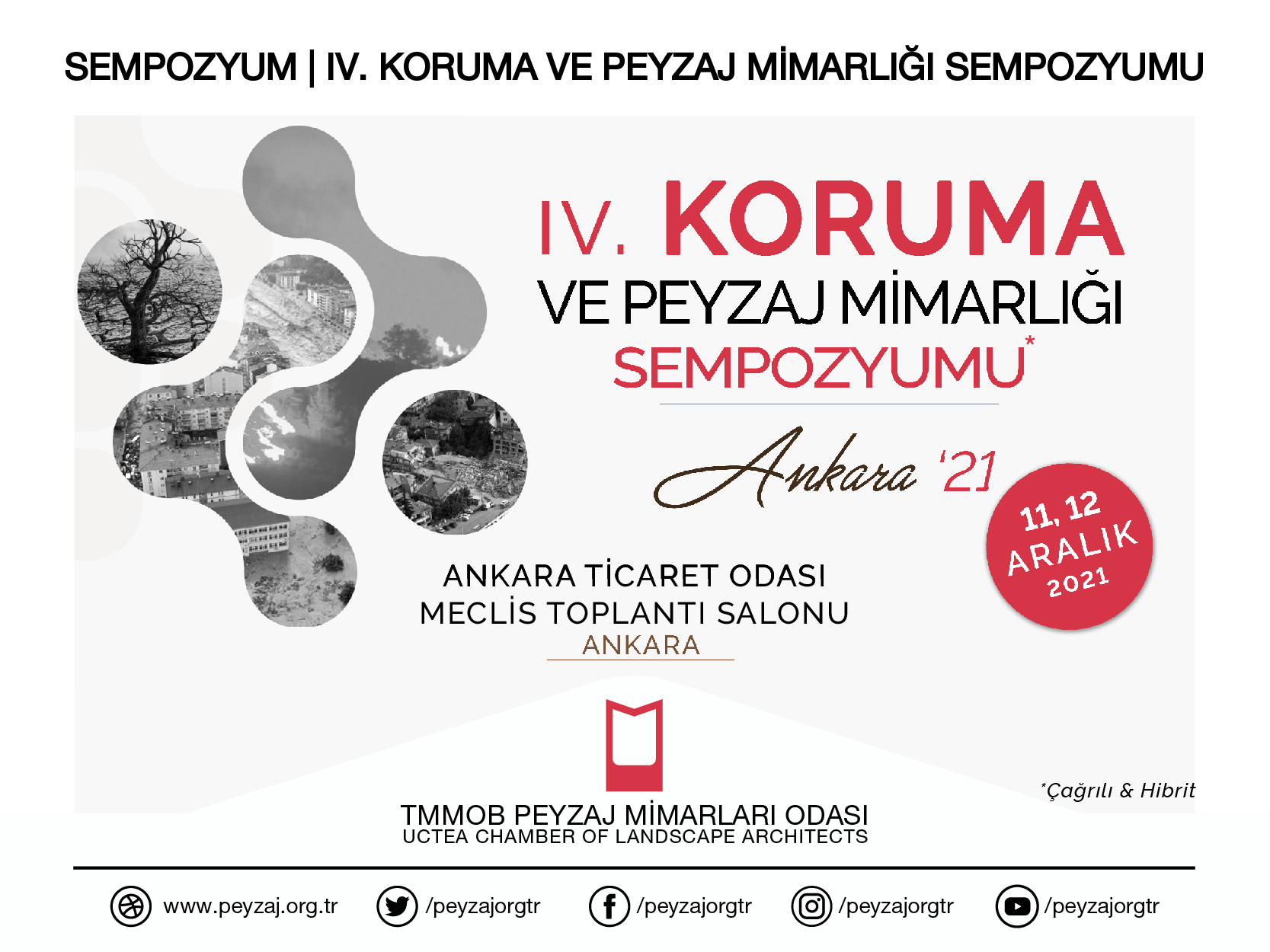 SEMPOZYUM | IV.  KORUMA VE PEYZAJ MİMARLIĞI SEMPOZYUMU