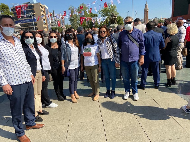 MURATPAŞA BELEDİYESİ 29 EKİM CUMHURİYET BAYRAMI VE 2. ÖĞRENCİ KONUKEVİ AÇILIŞ TÖRENİNE KATILIM SAĞLANDI