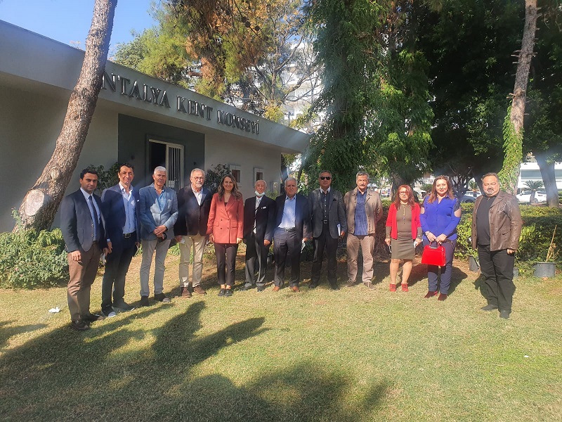 ANTALYA KENT KONSEYİ İMAR VE ÇALIŞMA GRUBU TOPLANTISINA KATILIM SAĞLANDI