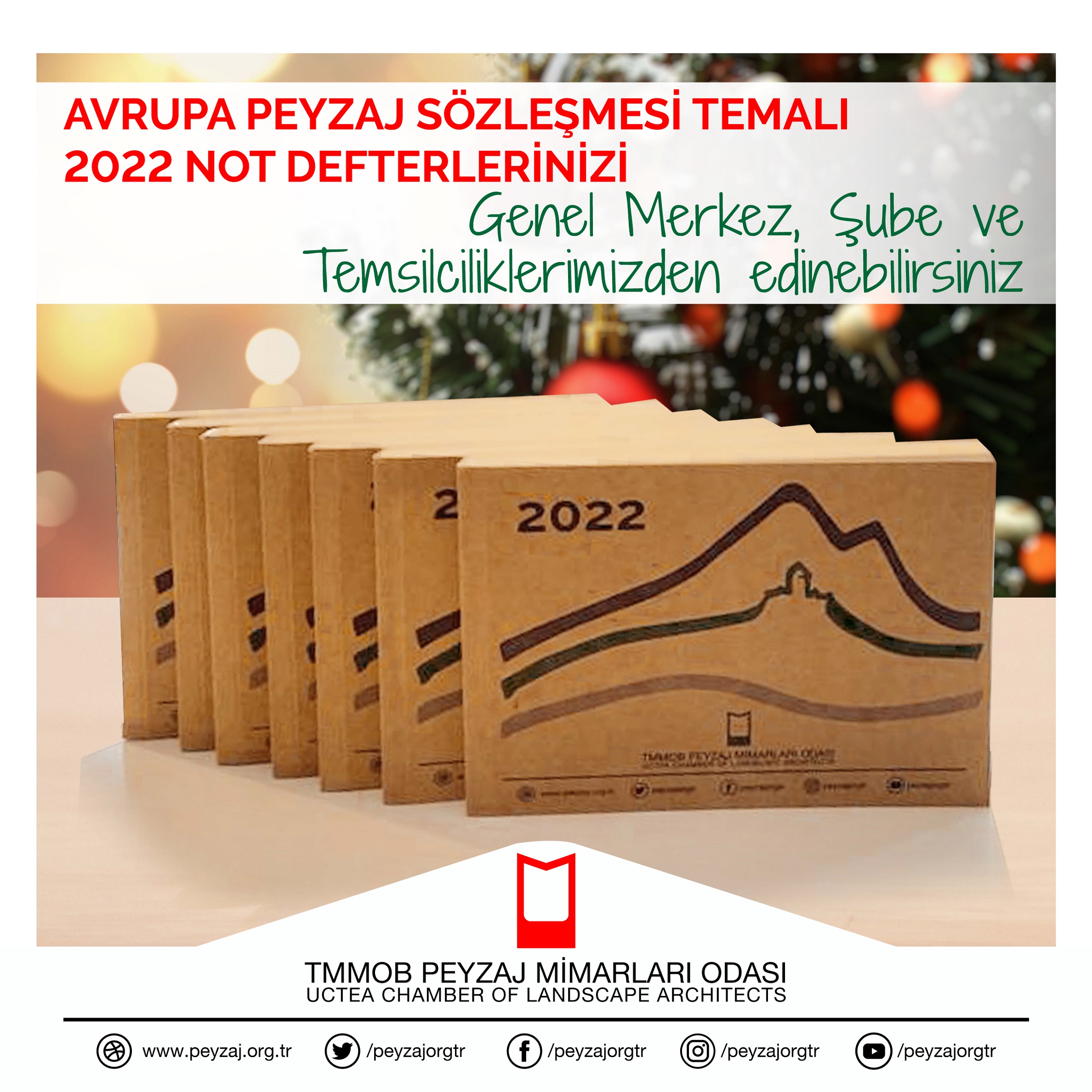 2022 NOT DEFTERLERİNİZİ GENEL MERKEZ, ŞUBE VE TEMSİLCİLİKLERİMİZDEN ALABİLİRSİNİZ