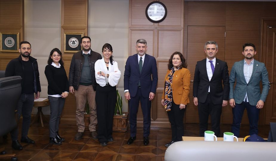 BBB GENEL SEKRETERİ ULAŞ AKHAN MAKAMINDA ZİYARET EDİLDİ.