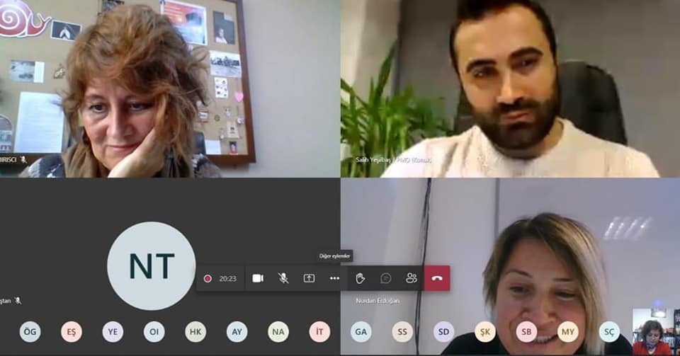 ETKİNLİK | EGE ÜNİVERSİTESİ 1. SINIF ÖĞRENCİLERİ İLE ONLINE TANIŞMA ETKİNLİĞİ GERÇEKLEŞTİRİLDİ