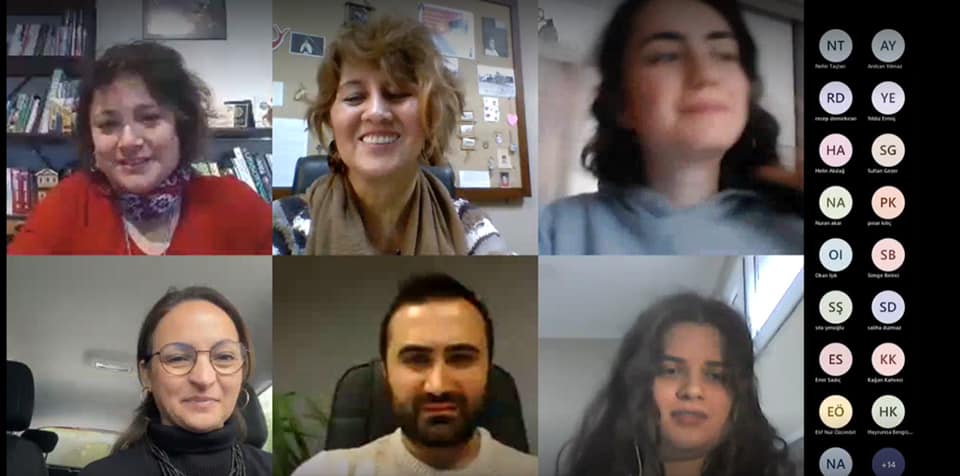 ETKİNLİK | EGE ÜNİVERSİTESİ 1. SINIF ÖĞRENCİLERİ İLE ONLINE TANIŞMA ETKİNLİĞİ GERÇEKLEŞTİRİLDİ