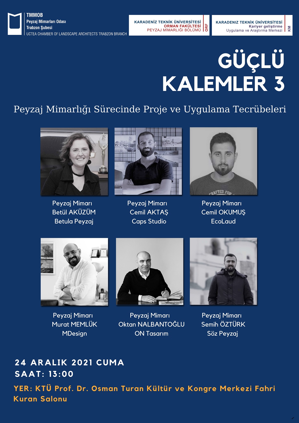 " GÜÇLÜ KALEMLER 3 " SÖYLEŞİSİNE HEPİNİZİ BEKLERİZ