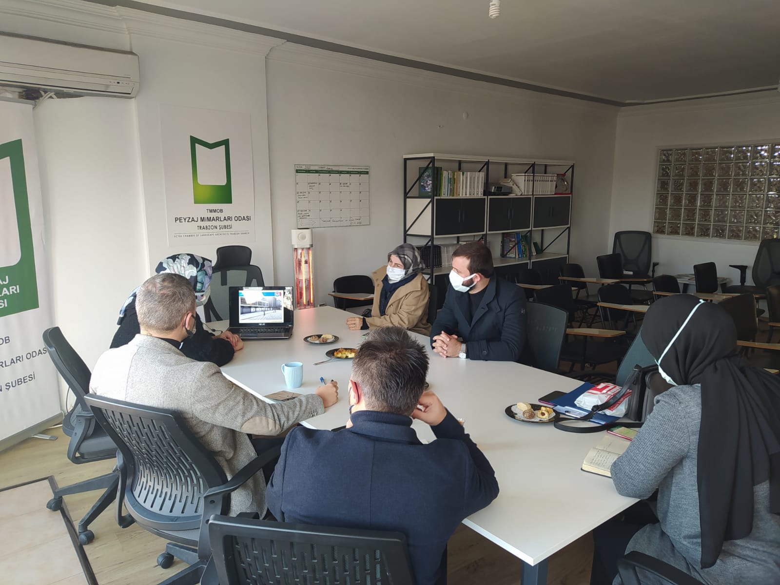 TRABZON BÜYÜKŞEHİR BELEDİYESİ KENT ESTETİK KURULUNU ŞUBEMİZDE AĞIRLADIK