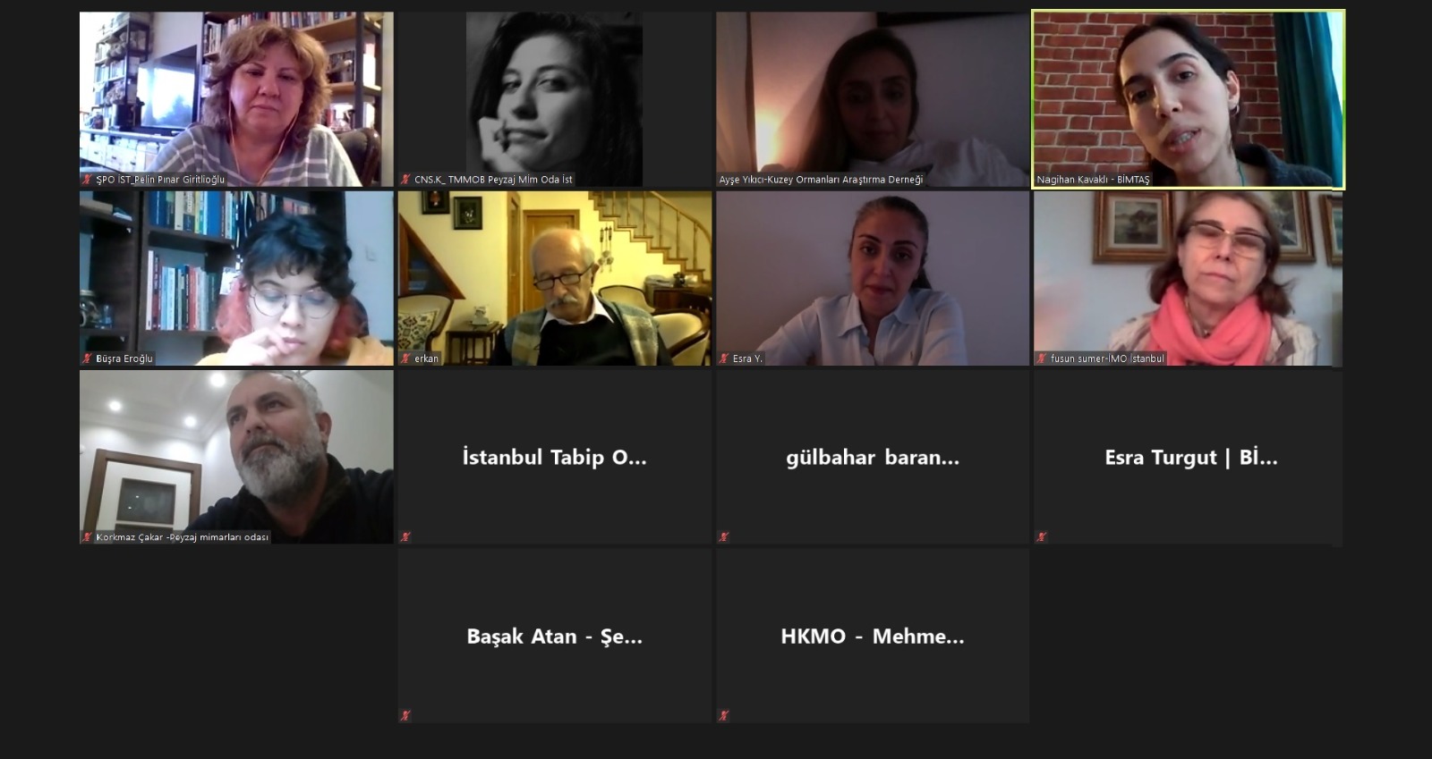 KORU İSTANBUL PROJESİ TOPLANTISINA KATILIM SAĞLADIK