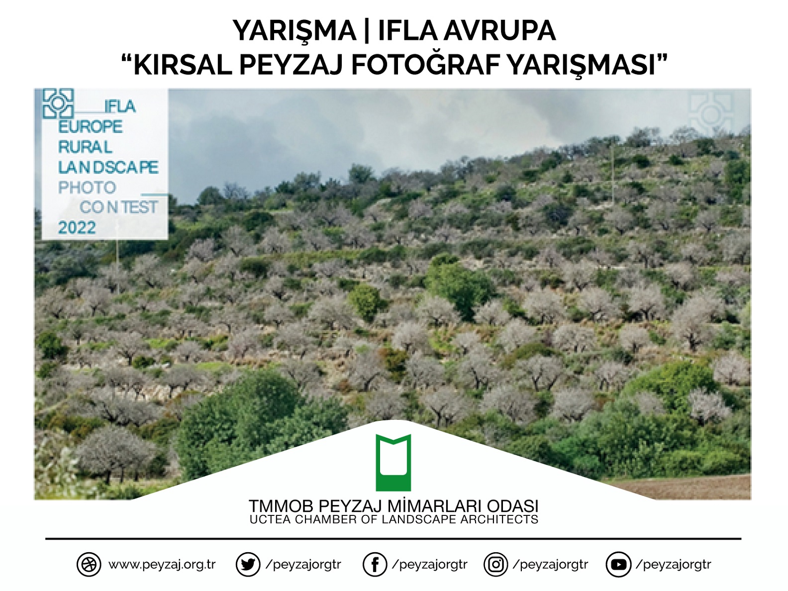 YARIŞMA | IFLA AVRUPA "KIRSAL PEYZAJ FOTOĞRAF YARIŞMASI"