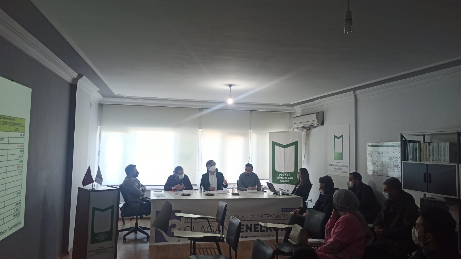 TMMOB PEYZAJ MİMARLARI ODASI TRABZON ŞUBESİ 3. OLAĞAN GENEL KURULU VE SEÇİMLERİ TAMAMLANDI