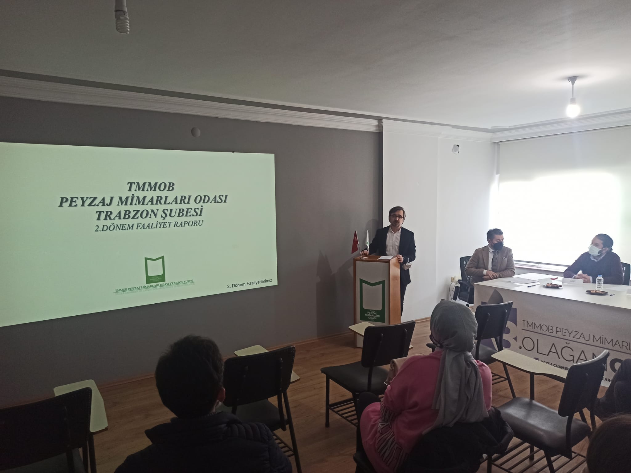 TMMOB PEYZAJ MİMARLARI ODASI TRABZON ŞUBESİ 3. OLAĞAN GENEL KURULU VE SEÇİMLERİ TAMAMLANDI