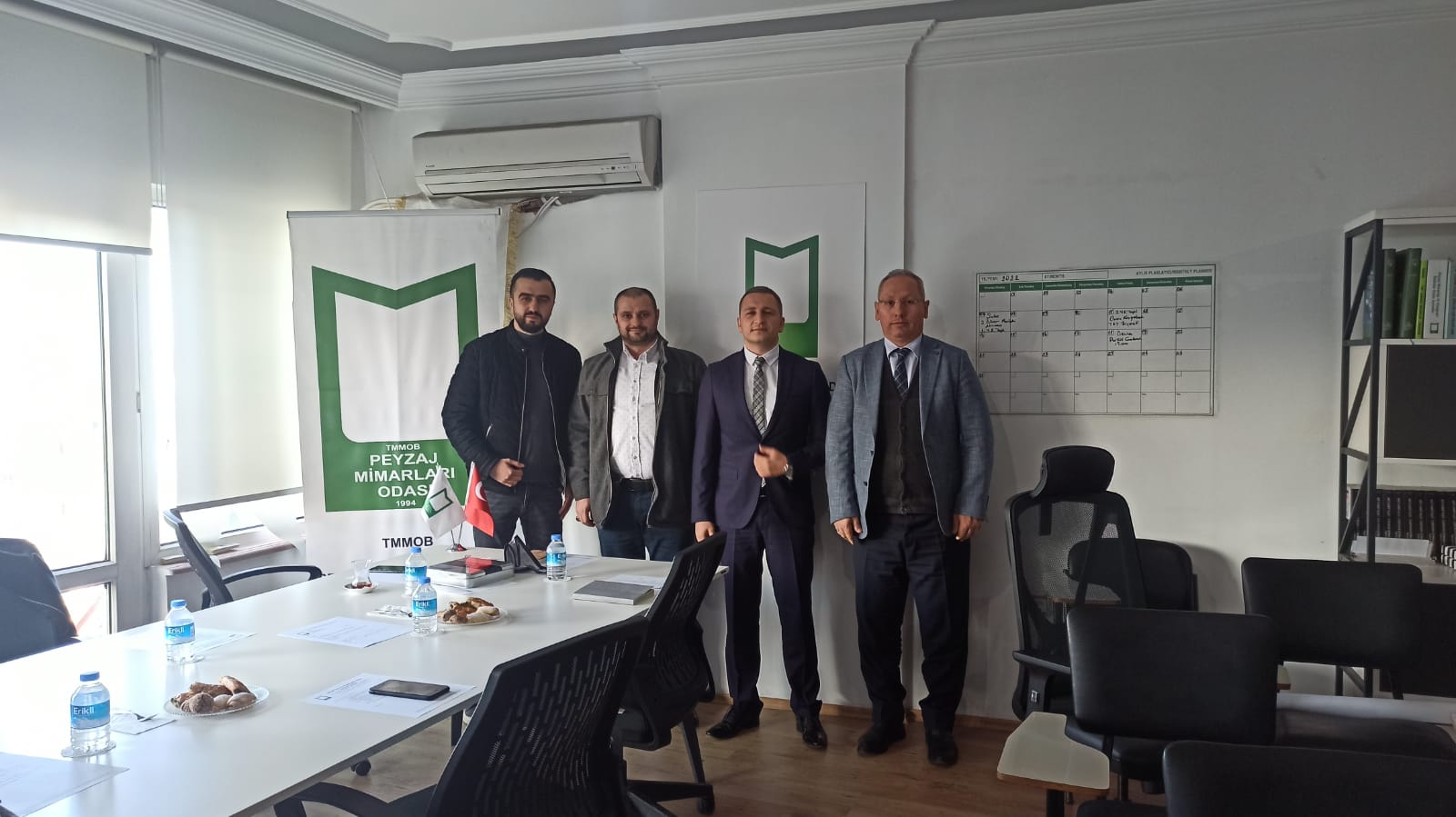 YENİ YÖNETİM TEBRİK ZİYARETİ