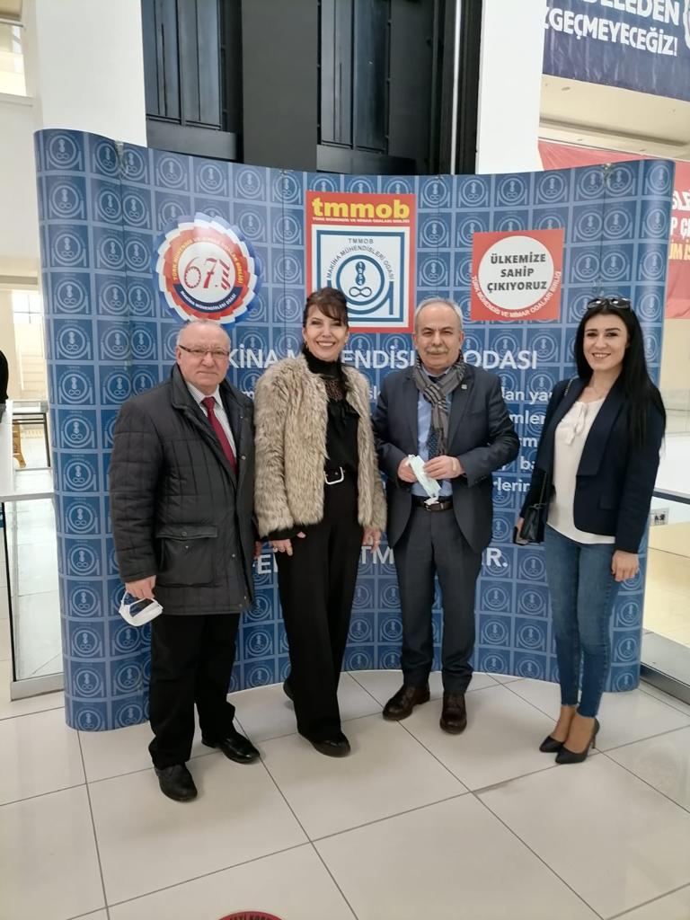 TMMOB MAKİNE MÜHENDİSLERİ ODASI BURSA ŞUBESİ OLAĞAN GENEL KURULUNA KATILIM SAĞLANDI.