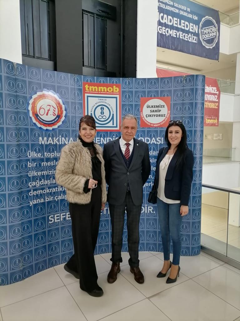 TMMOB MAKİNE MÜHENDİSLERİ ODASI BURSA ŞUBESİ OLAĞAN GENEL KURULUNA KATILIM SAĞLANDI.