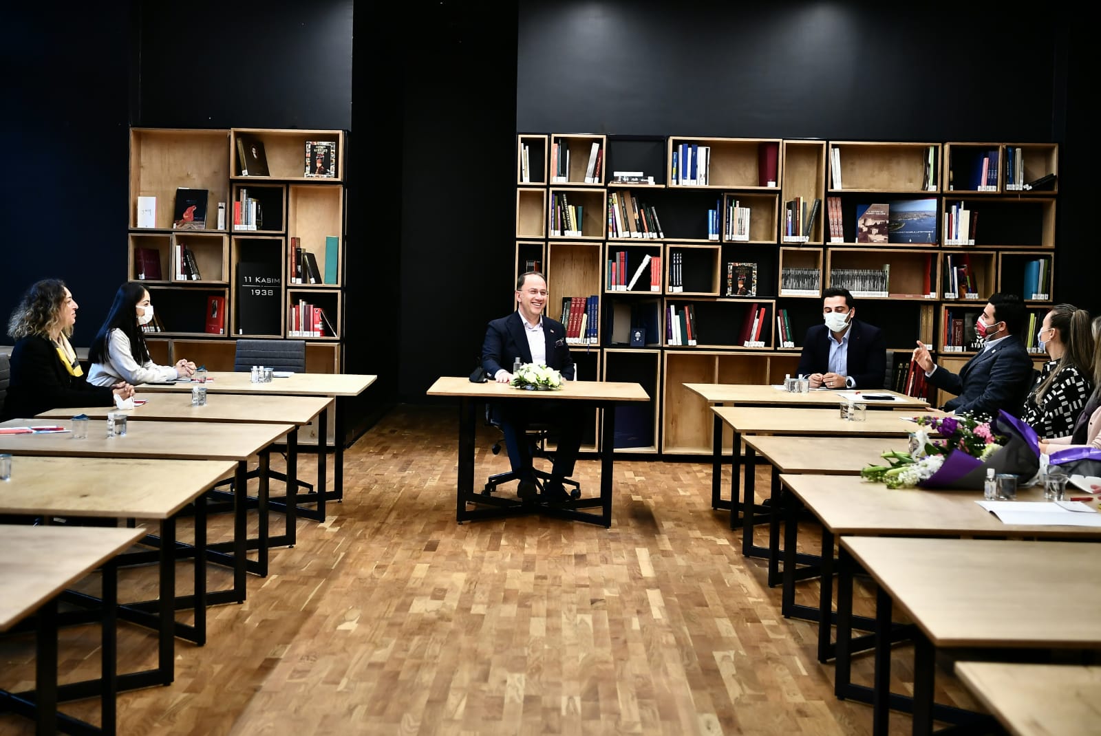 T.C. BEYLİKDÜZÜ BELEDİYE BAŞKANI SN. MEHMET MURAT ÇALIK MAKAMINDA ZİYARET EDİLDİ