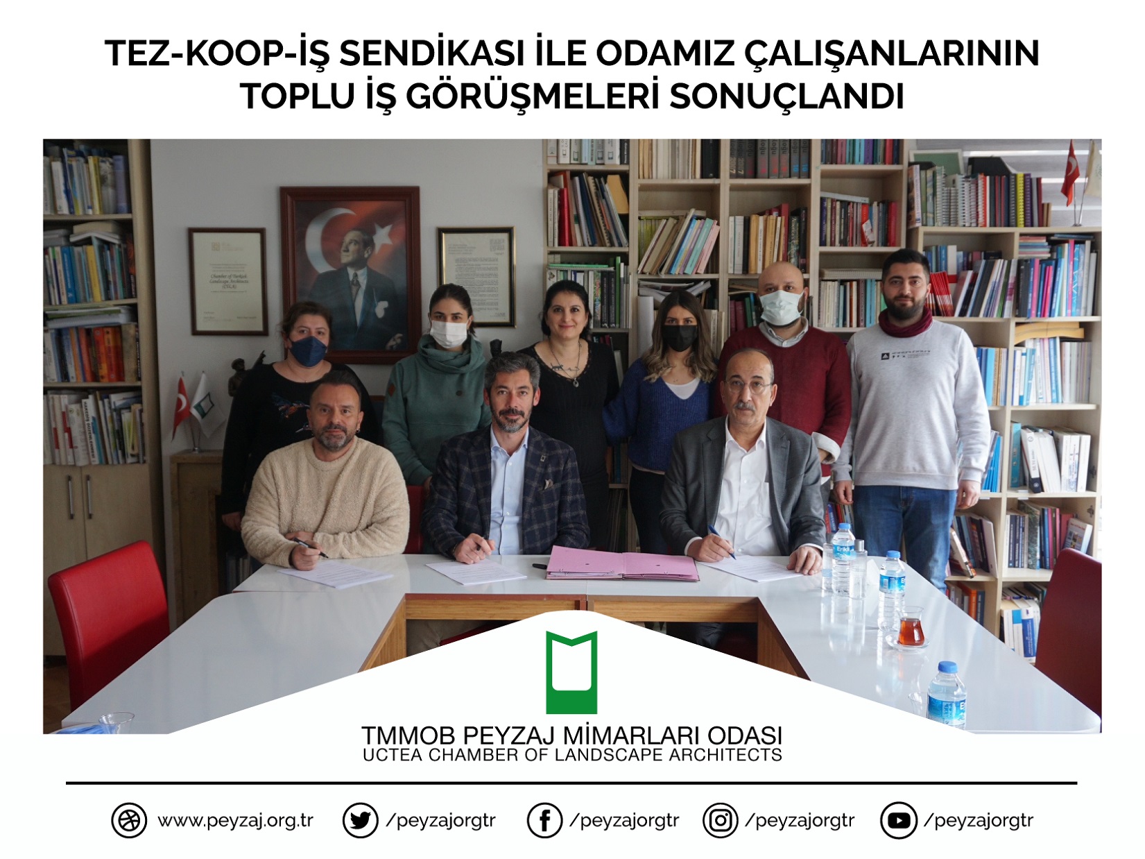 TEZ-KOOP-İŞ SENDİKASI İLE ODAMIZ ÇALIŞANLARININ TOPLU İŞ GÖRÜŞMELERİ SONUÇLANDI