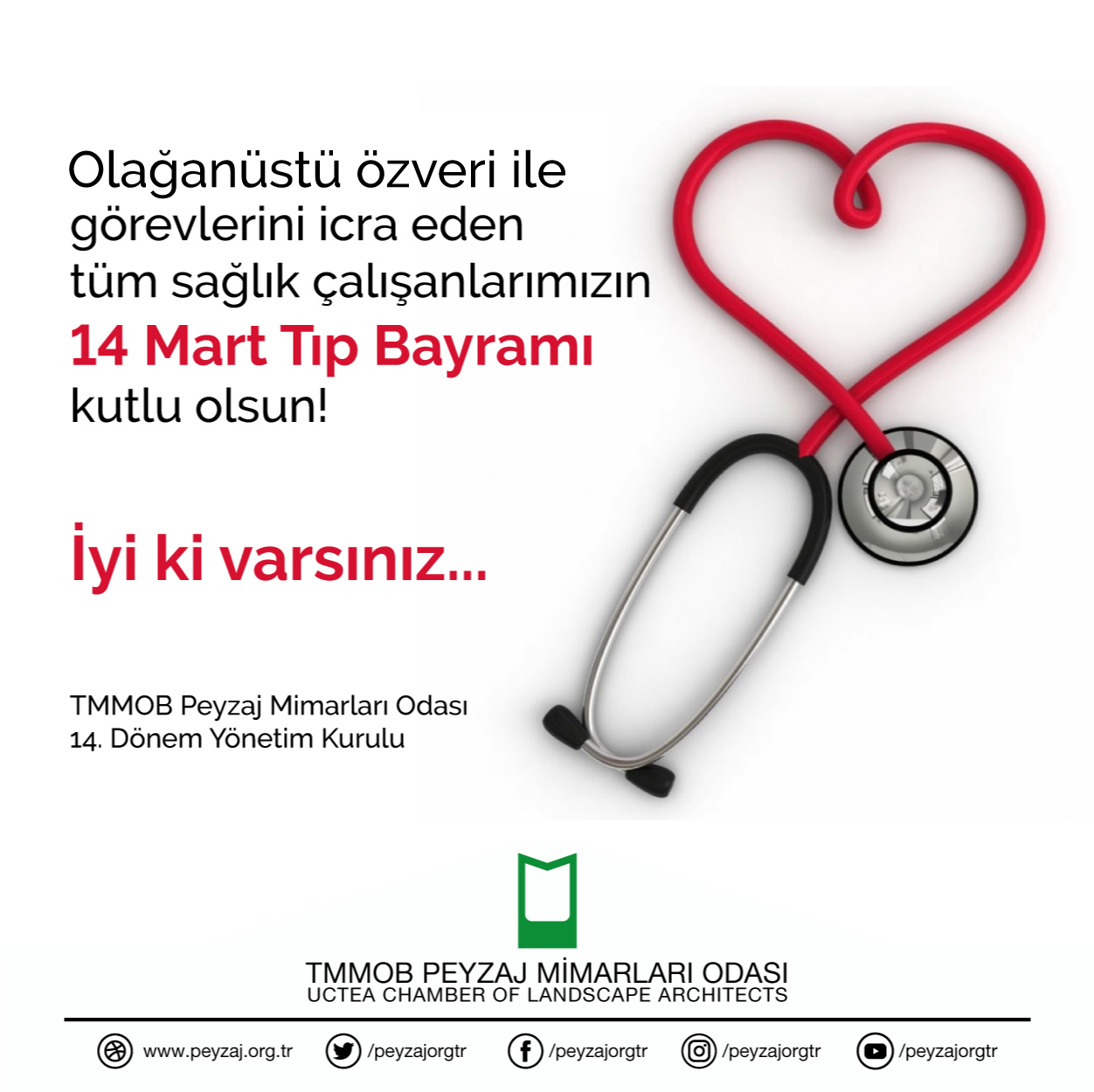 KUTLAMA | 14 MART TIP BAYRAMI