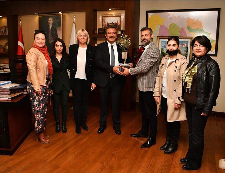 ÇUKUROVA BELEDİYE BAŞKANI SN. SONER ÇETİN MAKAMINDA ZİYARET EDİLDİ.