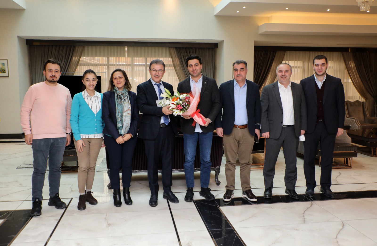 T.C. EYÜPSULTAN BELEDİYE BAŞKANI SN. DENİZ KÖKEN MAKAMINDA ZİYARET EDİLDİ