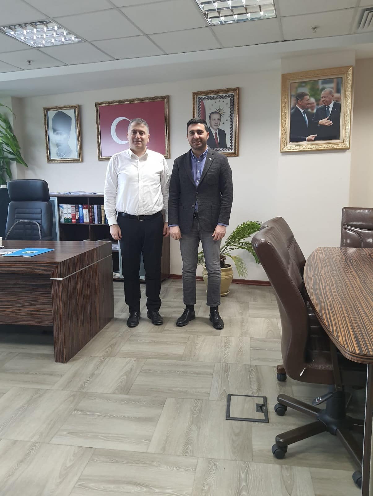 T.C. BAHÇELİEVLER BELEDİYE BAŞKAN YARDIMCISI SN. METİN KEFELİOĞLU MAKAMINDA ZİYARET EDİLDİ