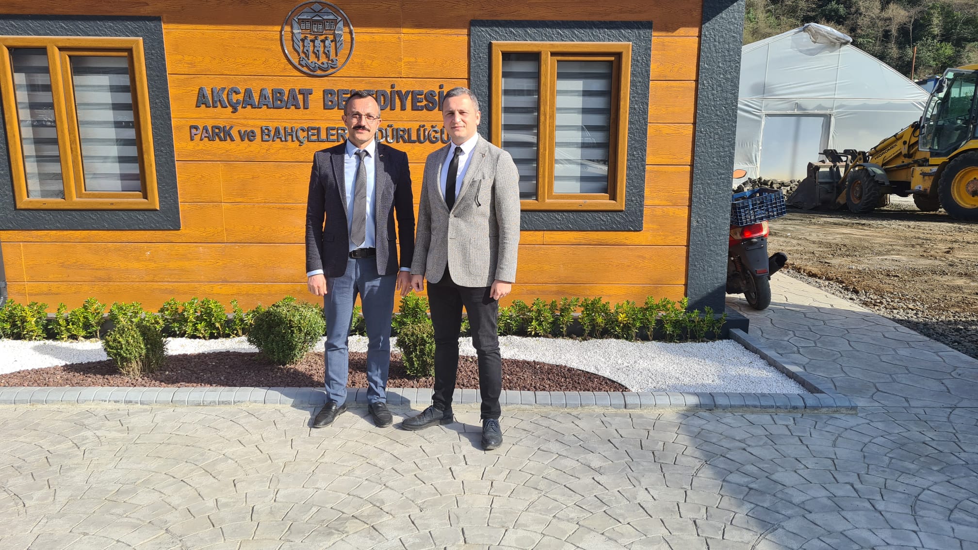 AKÇAABAT BELEDİYESİ PARK VE BAHÇELER MÜDÜRLÜĞÜ ZİYARET EDİLDİ