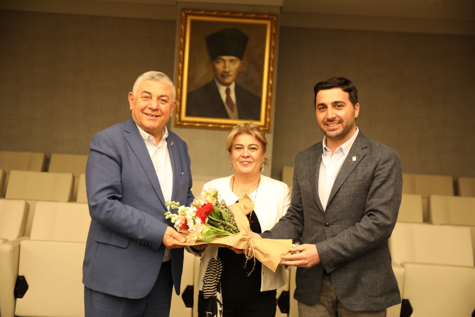 T.C. SARIYER BELEDİYE BAŞKANI SN. ŞÜKRÜ GENÇ MAKAMINDA ZİYARET EDİLDİ