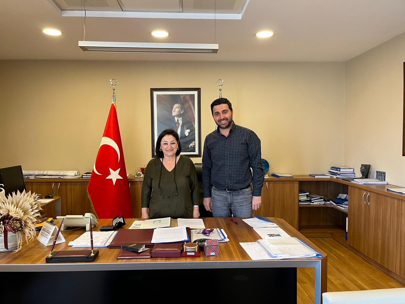 T.C. KADIKÖY BELEDİYE BAŞKAN YARDIMCISI SN. GÜL COŞKUN MAKAMINDA ZİYARET EDİLDİ 