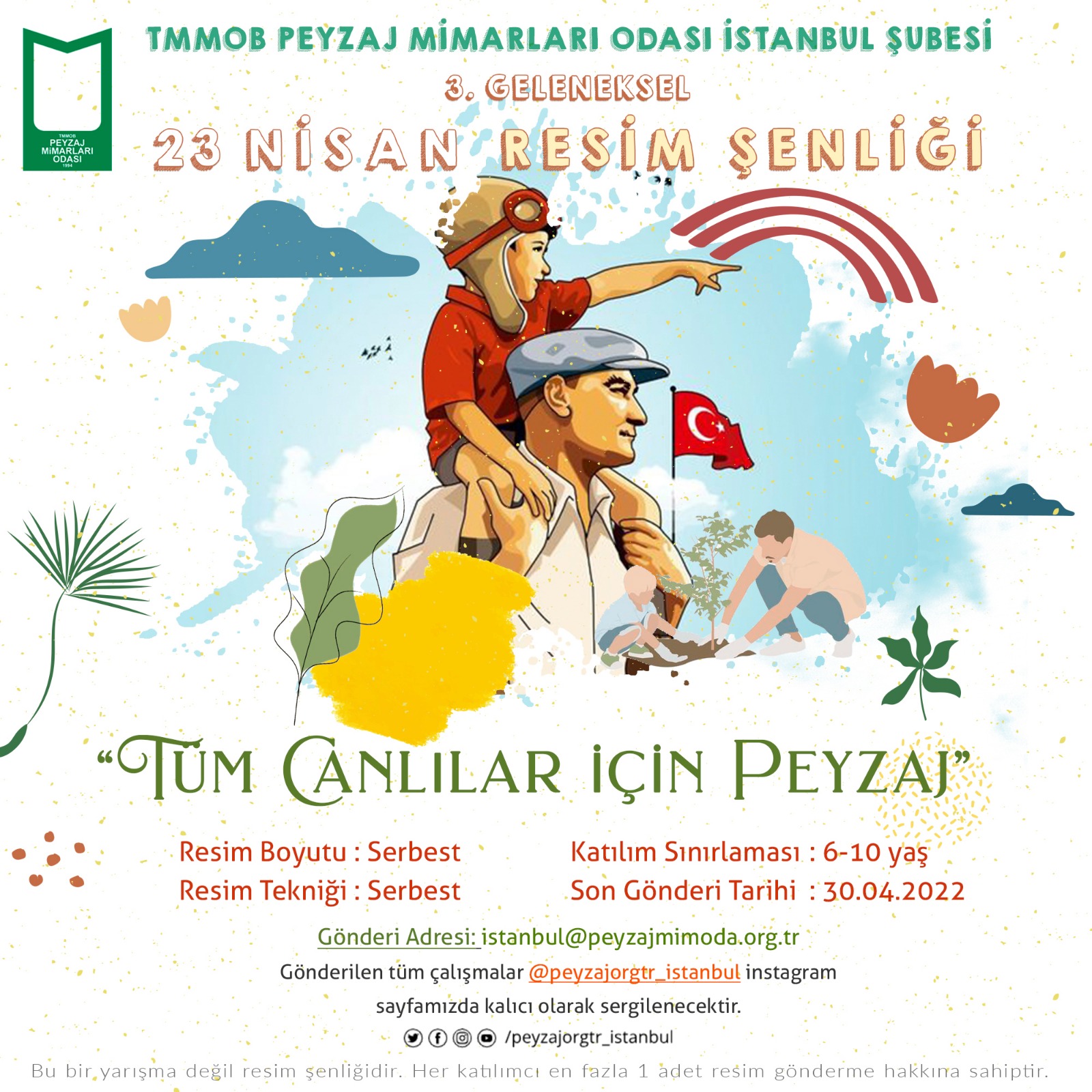 3. GELENEKSEL 23 NİSAN RESİM ŞENLİĞİ 