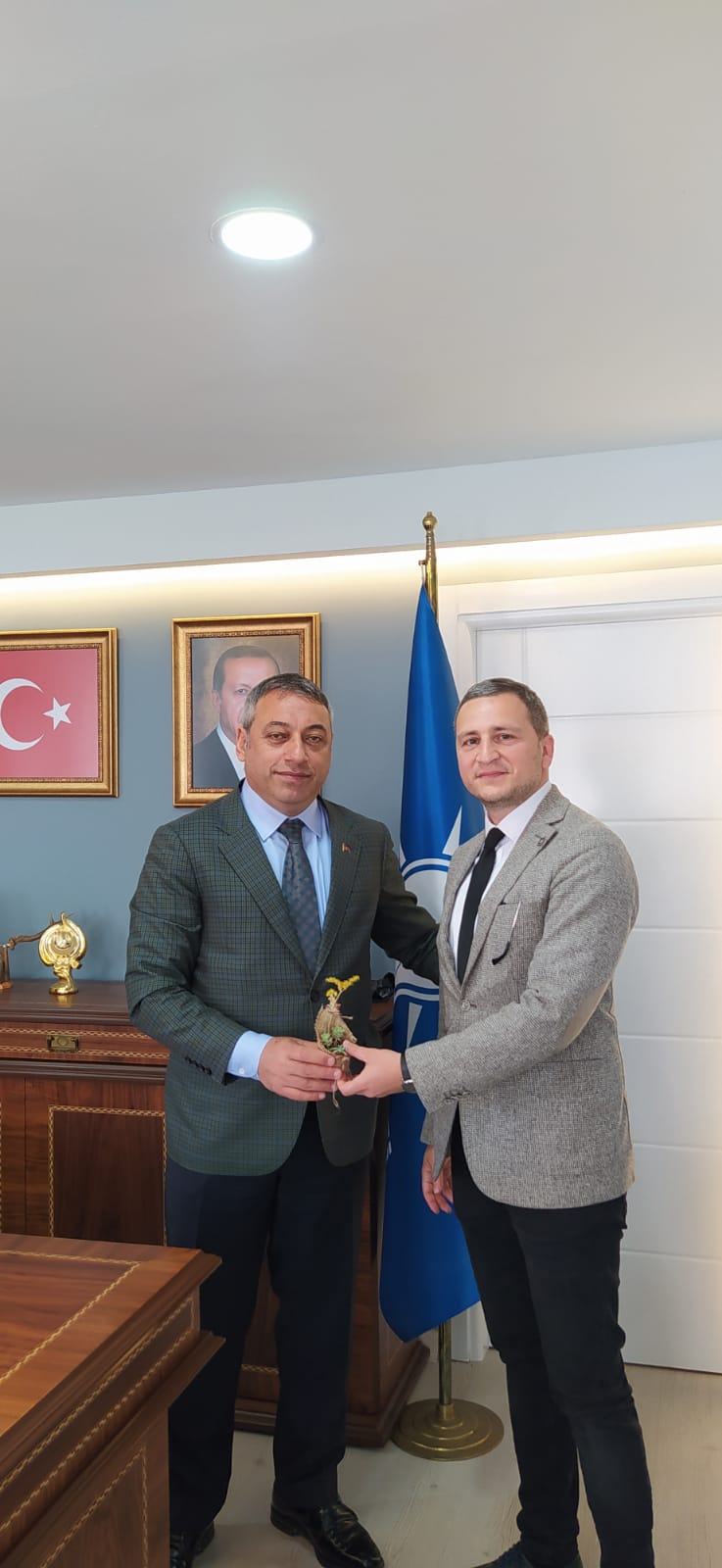 AK PARTİ ORTAHİSAR İLÇE BAŞKANLIĞI ZİYARET EDİLDİ.