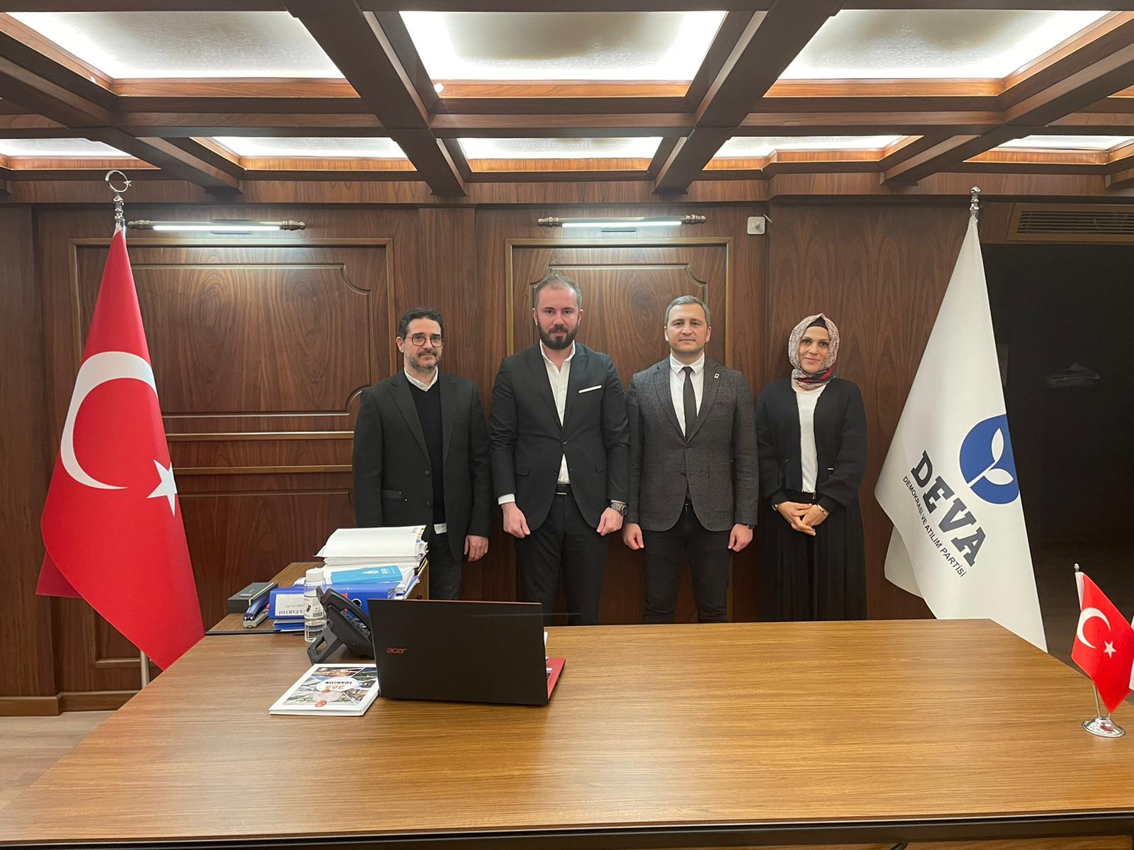 DEVA PARTİSİ TRABZON İL BAŞKANLIĞI ZİYARET EDİLDİ.