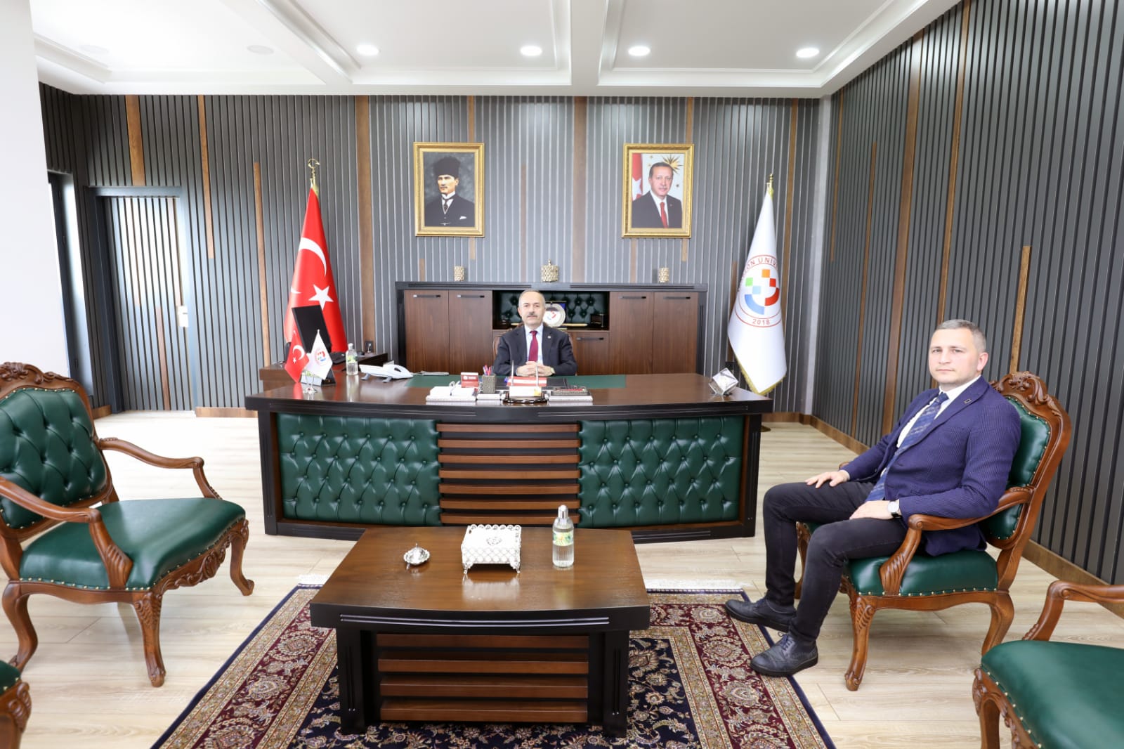 TRABZON ÜNİVERSİTESİ REKTÖRÜ SN. EMİN AŞIKKUTLU ZİYARET EDİLDİ.