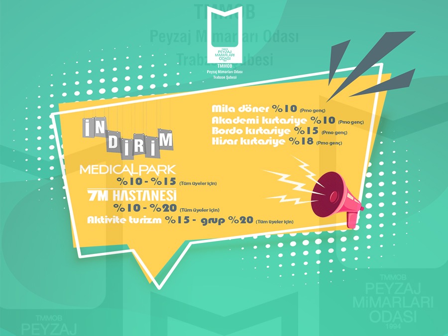 ŞUBEMİZ ÜYELERİ İÇİN İNDİRİM PROTOKOLLERİ İMZALANMIŞTIR.