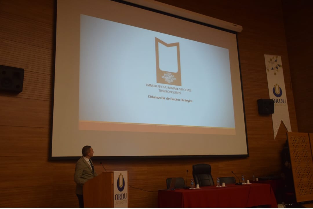 ORDU ÜNİVERSİTESİNDE PEYZAJ MİMARLIĞI BÖLÜMÜ ÖĞRENCİLERİ İLE BİR ARAYA GELİNDİ.