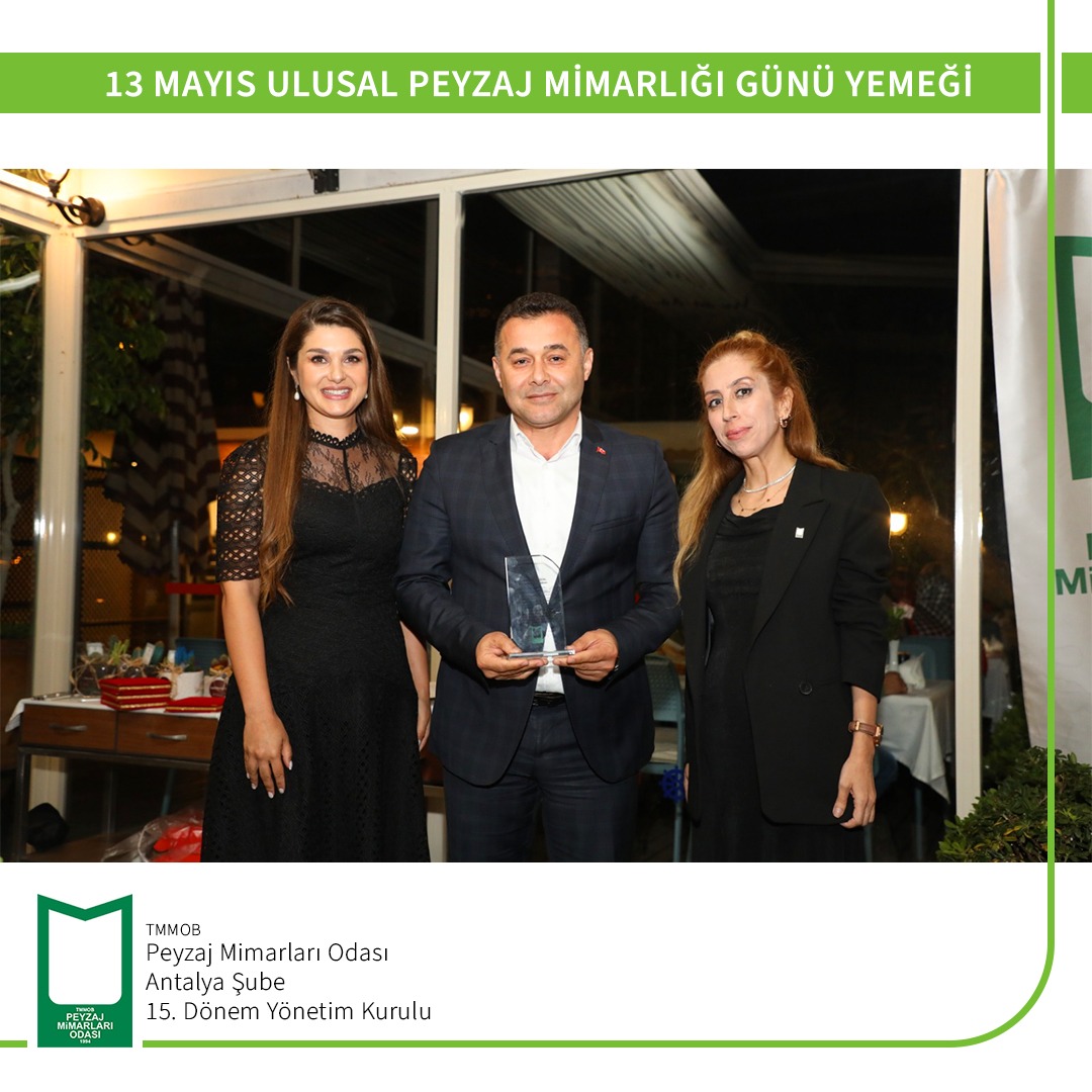 13 MAYIS ULUSAL PEYZAJ MİMARLIĞI GÜNÜ YEMEĞİ