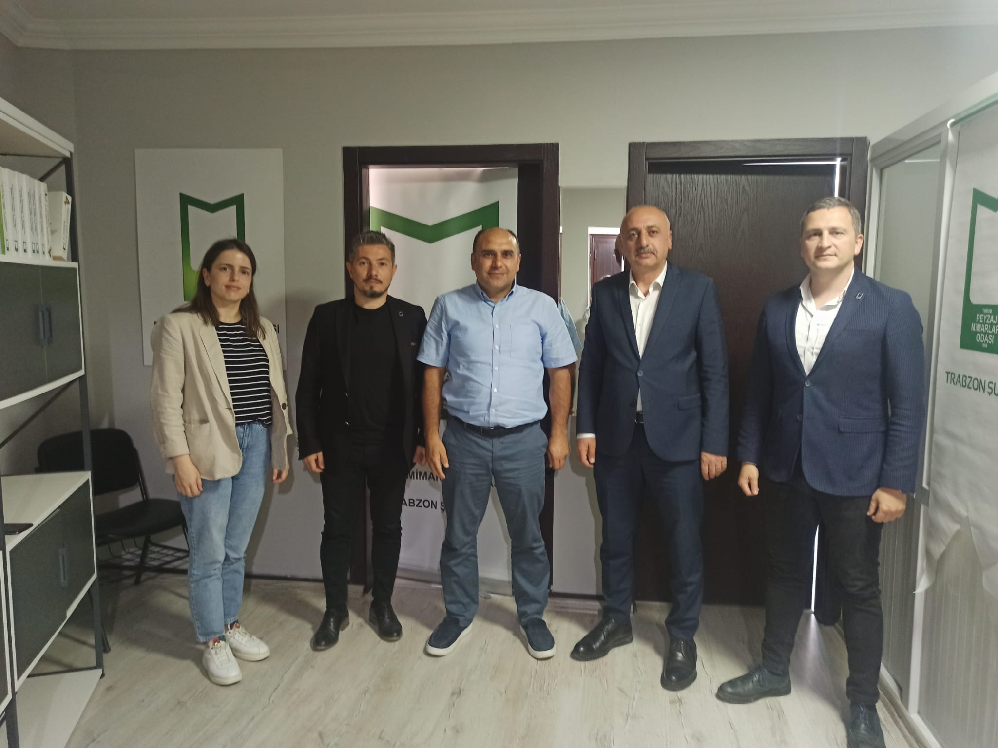 TRABZON BÜYÜKŞEHİR BELEDİYESİ PARK VE BAHÇELER DAİRE BAŞKANLIĞI TARAFINDAN ŞUBEMİZE ZİYARET GERÇEKLEŞTİRİLDİ.