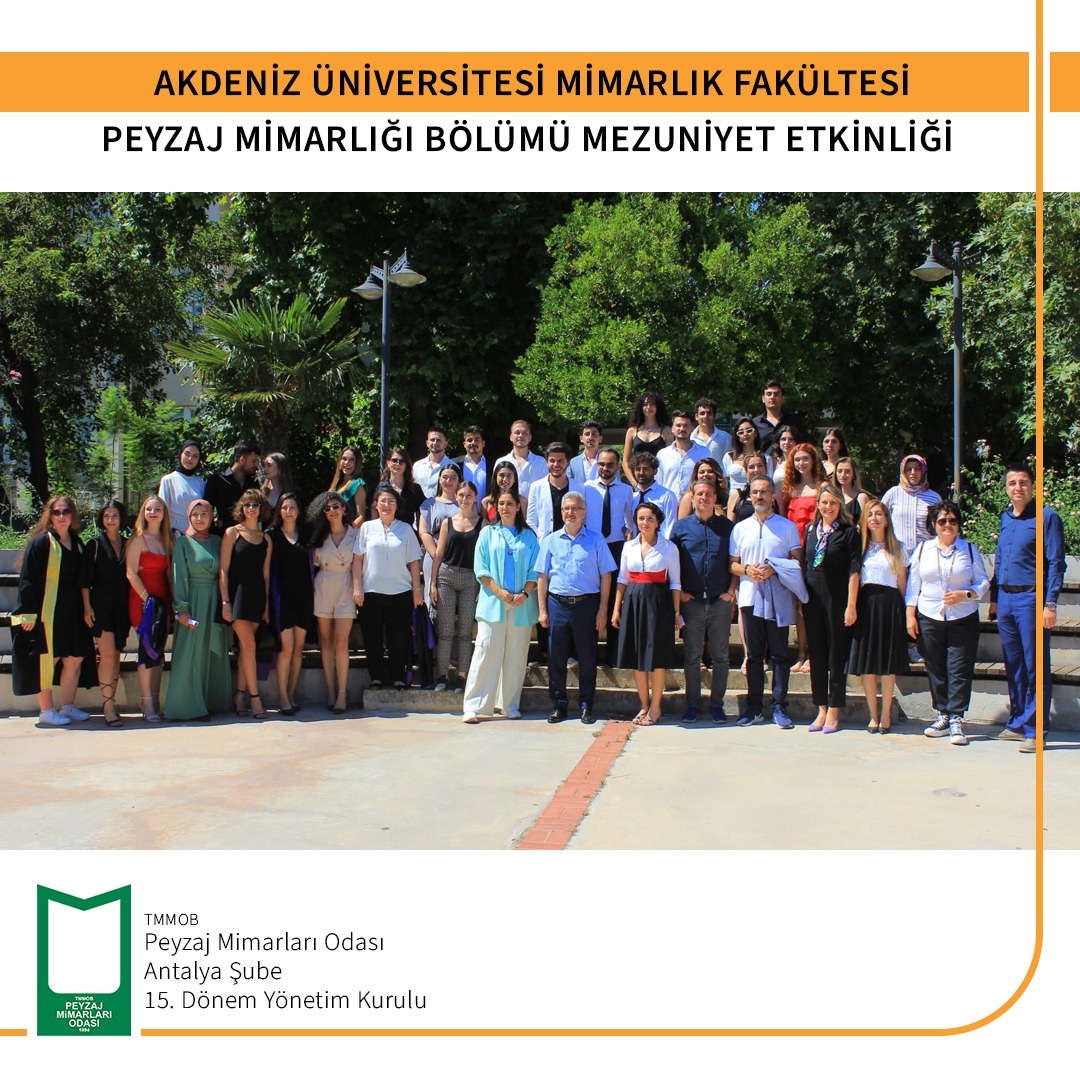 AKDENİZ ÜNİVERSİTESİ MEZUNİYET TÖRENİ