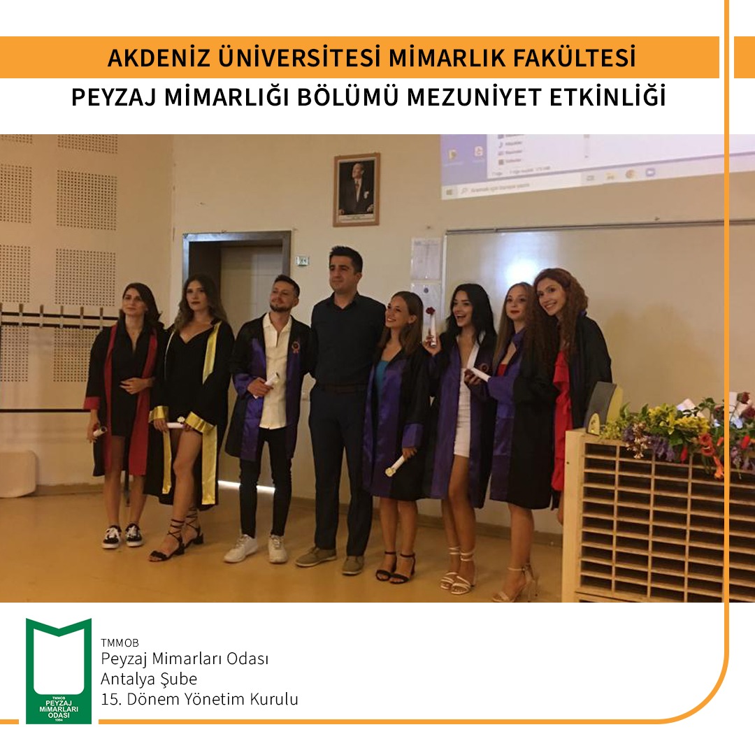 AKDENİZ ÜNİVERSİTESİ MEZUNİYET TÖRENİ