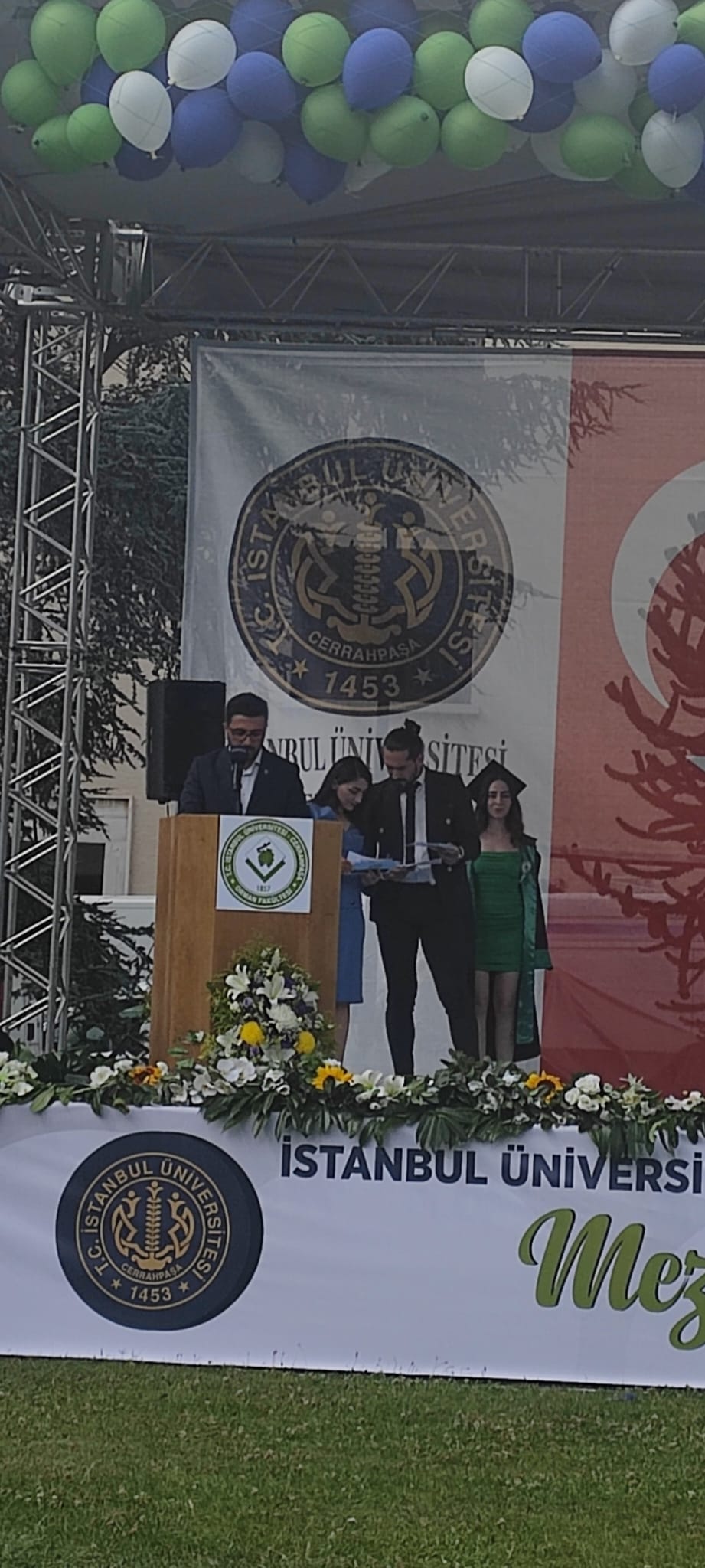 İSTANBUL ÜNİVERSİTESİ- CERRAHPAŞA ORMAN FAKÜLTESİ MEZUNİYET TORENİNE KATILDIK