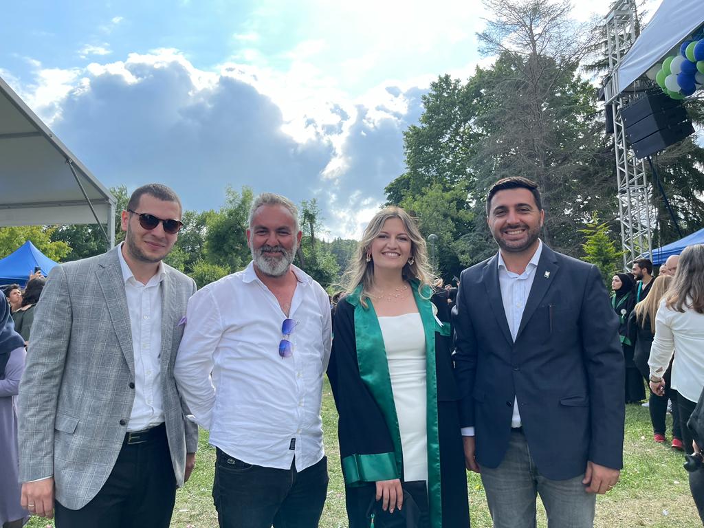 İSTANBUL ÜNİVERSİTESİ- CERRAHPAŞA ORMAN FAKÜLTESİ MEZUNİYET TORENİNE KATILDIK