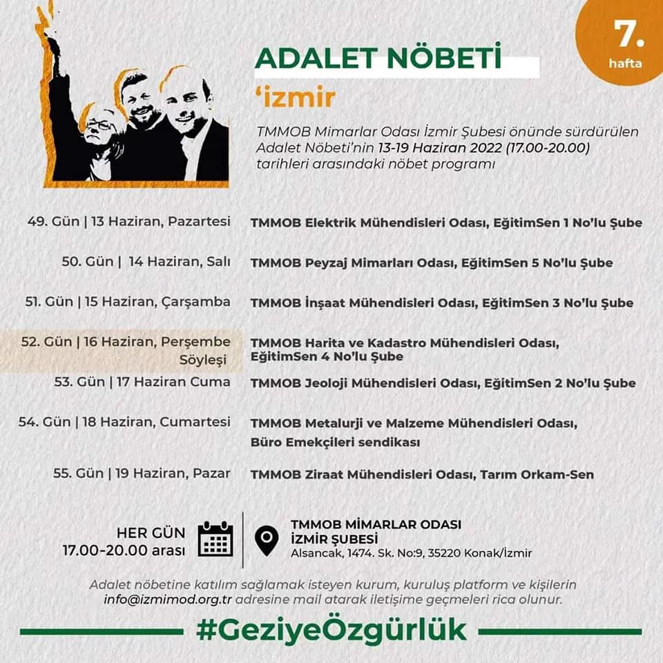 ADALET NOBETİNİN 50.GÜNÜ  | ADALET NÖBETİ GERÇEKLEŞTİRİLDİ 
