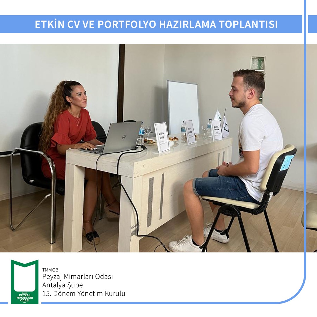 ETKİN CV VE PORTFOLYO HAZIRLAMA TOPLANTISI