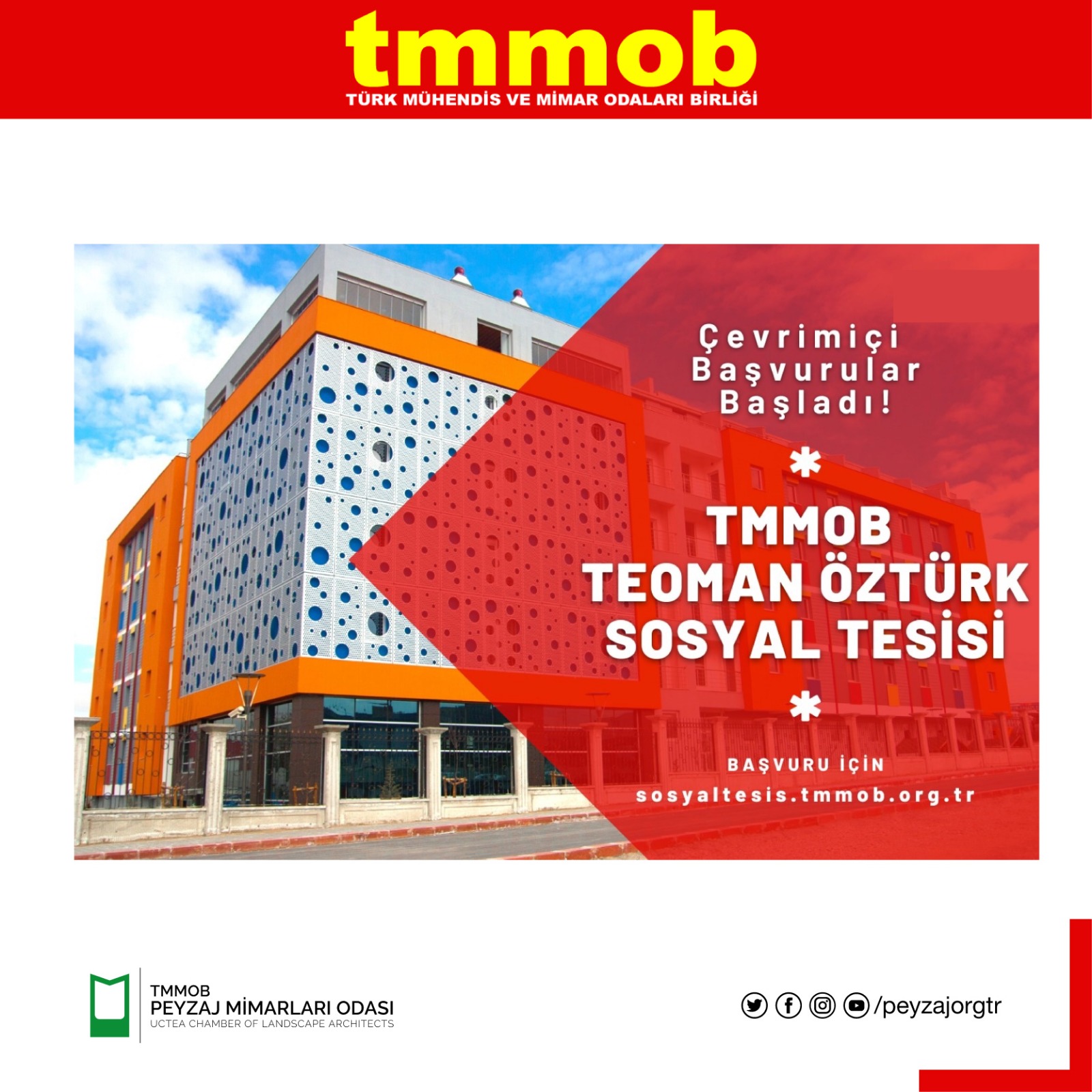 TMMOB TEOMAN ÖZTÜRK SOSYAL TESİSİ 2022-2023 DÖNEMİ KAYIT BAŞVURULARI BAŞLADI